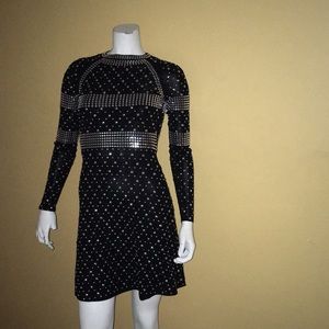 Michael Kors Studded Jersey Dress